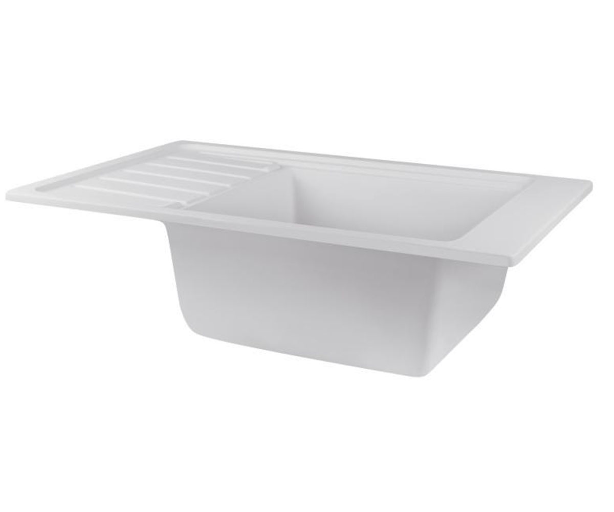 Мойка с крылом  QTCS7751WHI:Фото 2