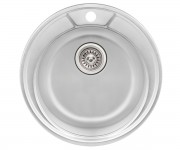 Раковина кругла 49 см QTAP QTD490MICDEC08 QTAP  QTD490MICDEC08