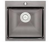 Интегрированная мойка QTAP  QTD5050BLPVD10