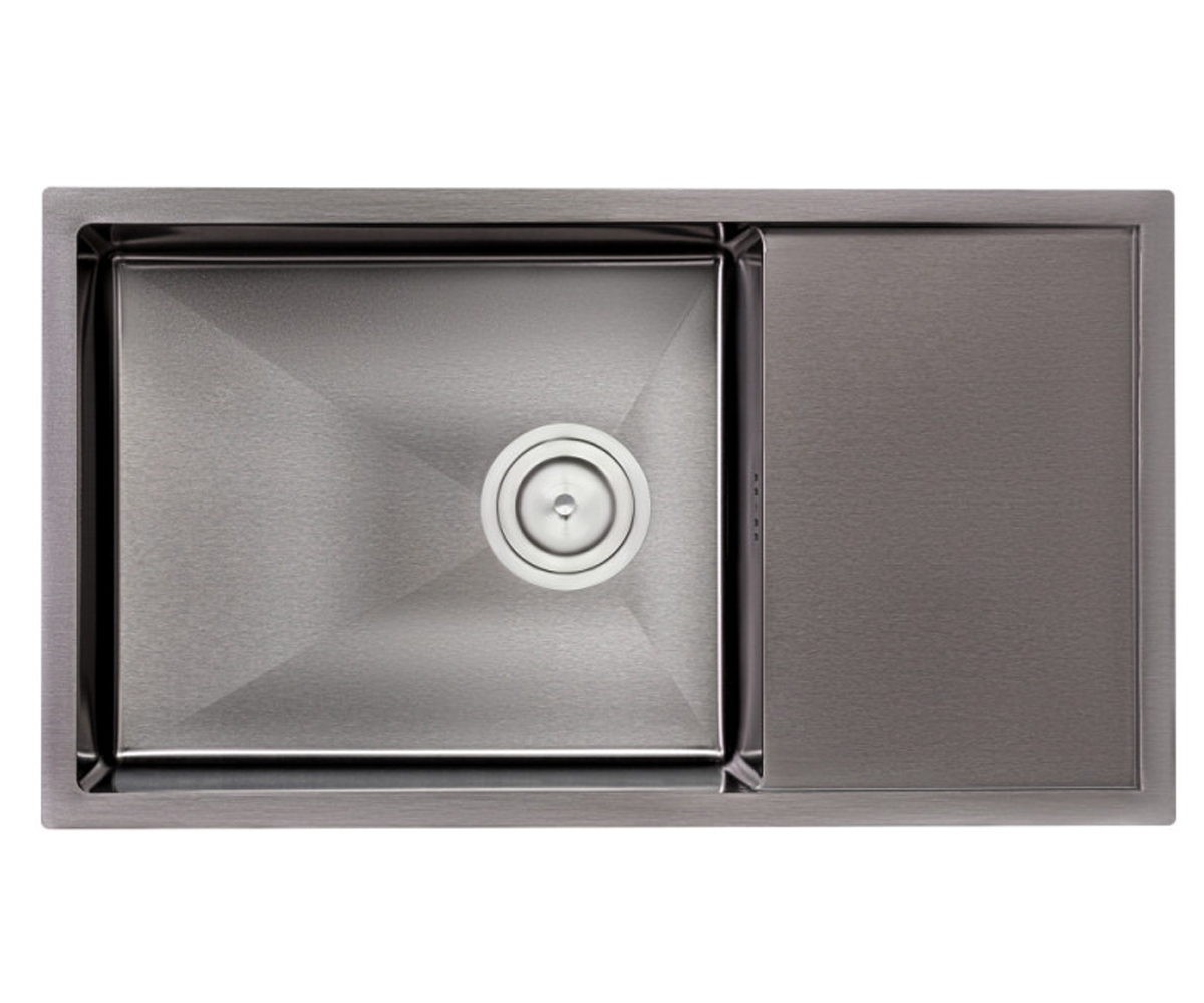 QTAP QTD7844BLPVD12 вбудована мийка з крилом QTAP  QTD7844BLPVD12 QTD7844BLPVD12