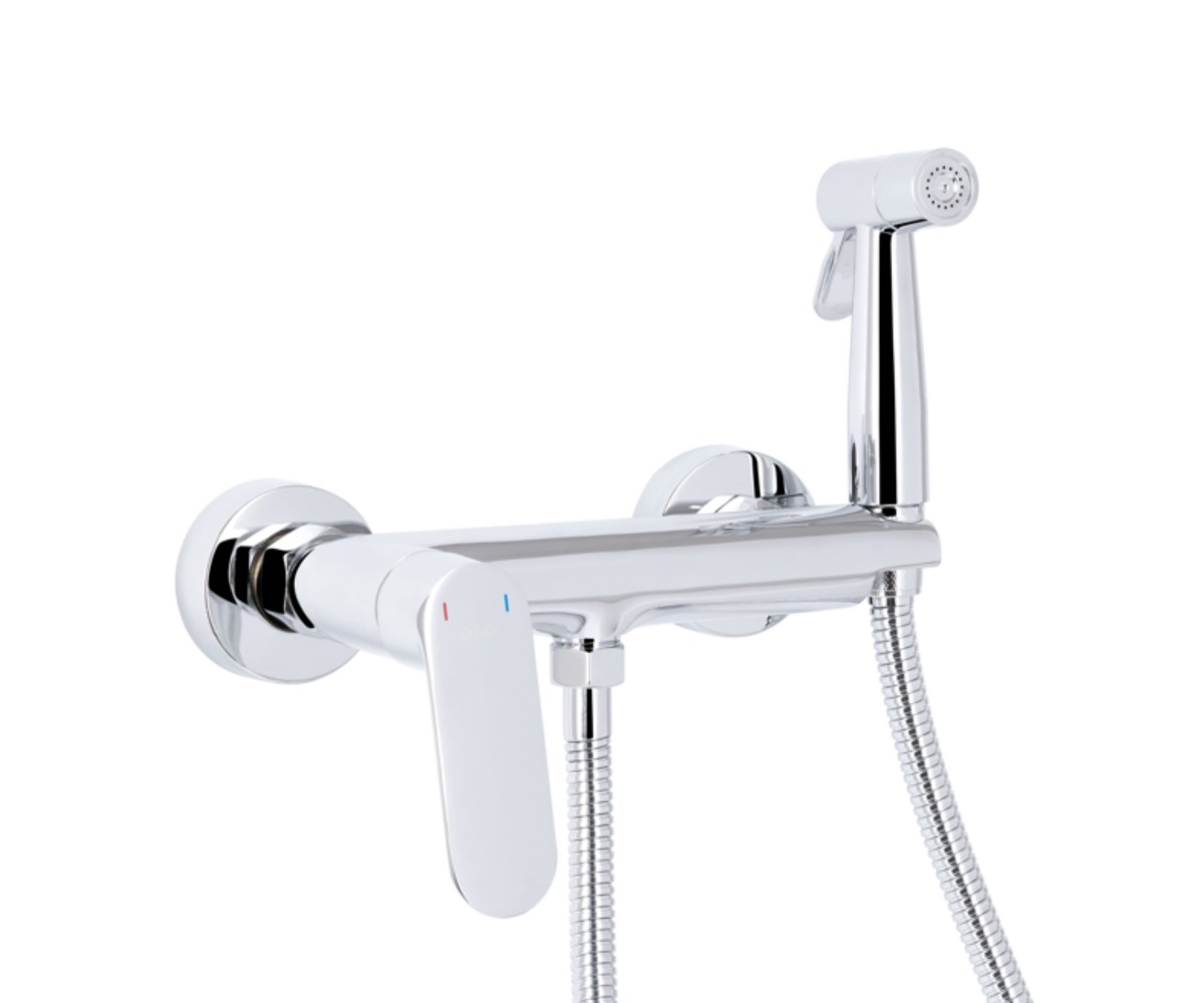 Смеситель для гигиенического душа Qtap Evia QTEVI262CRM47582 Chrome  QTEVI262CRM47582:Фото 3