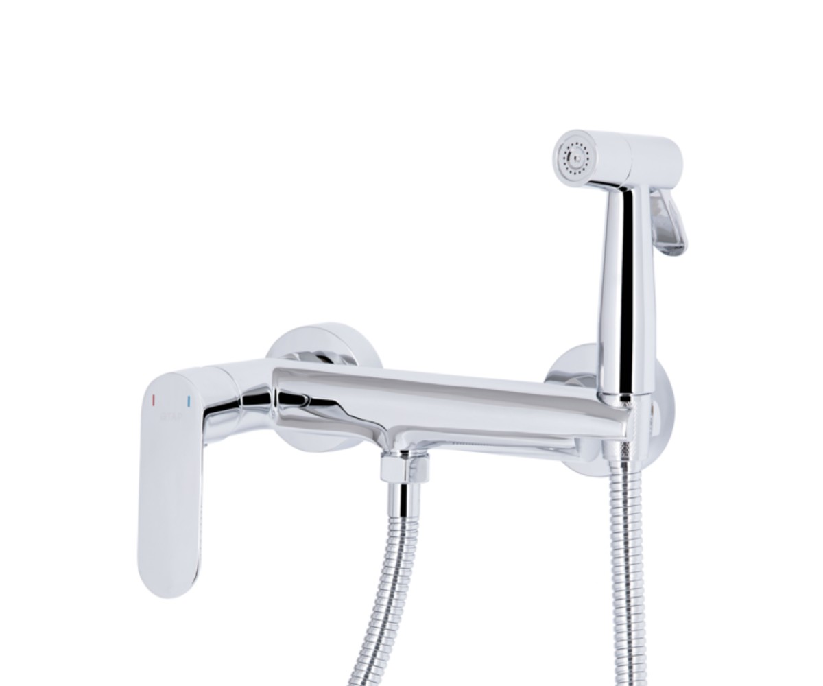 Смеситель для гигиенического душа Qtap Evia QTEVI262CRM47582 Chrome  QTEVI262CRM47582:Фото 4