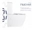 Унитаз напольный Qtap Evia Ultra Quiet 630×350×795 мм с сиденьем Soft-close, White QTEVI27W49258  QTEVI27W49258:Фото 9