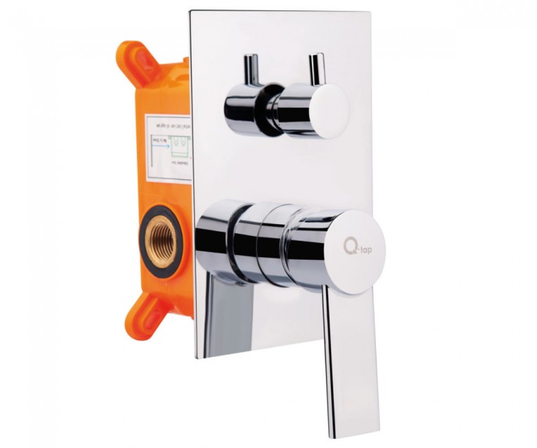 Змішувач для душу QTAP FORM QTFORM01022SQ QTFORM01022SQ