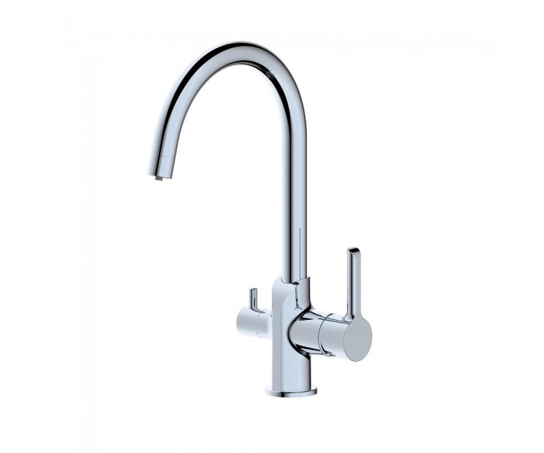 Смеситель на две воды QTAP GRAND QTGRA362CRM45667 QTGRA362CRM45667