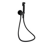 Набор для гигиенического душа Qtap Inspai-Varius округлый QTINSVARBсRV00440001 Black Matt QTAP  QTINSVARBRV00440001