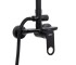 Душевая система для душа Qtap Jay QTJAY110BLM45550 Black Matt  QTJAY110BLM45550:Фото 4