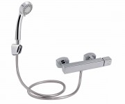 Змішувач з душовим набором QTAP КРИХЛЕ QTKRL4052104C