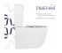 Унитаз напольный Qtap Leo Ultra Quiet 620×355×790 мм с сиденьем Soft-close, White QTLEO27W49261  QTLEO27W49261:Фото 4