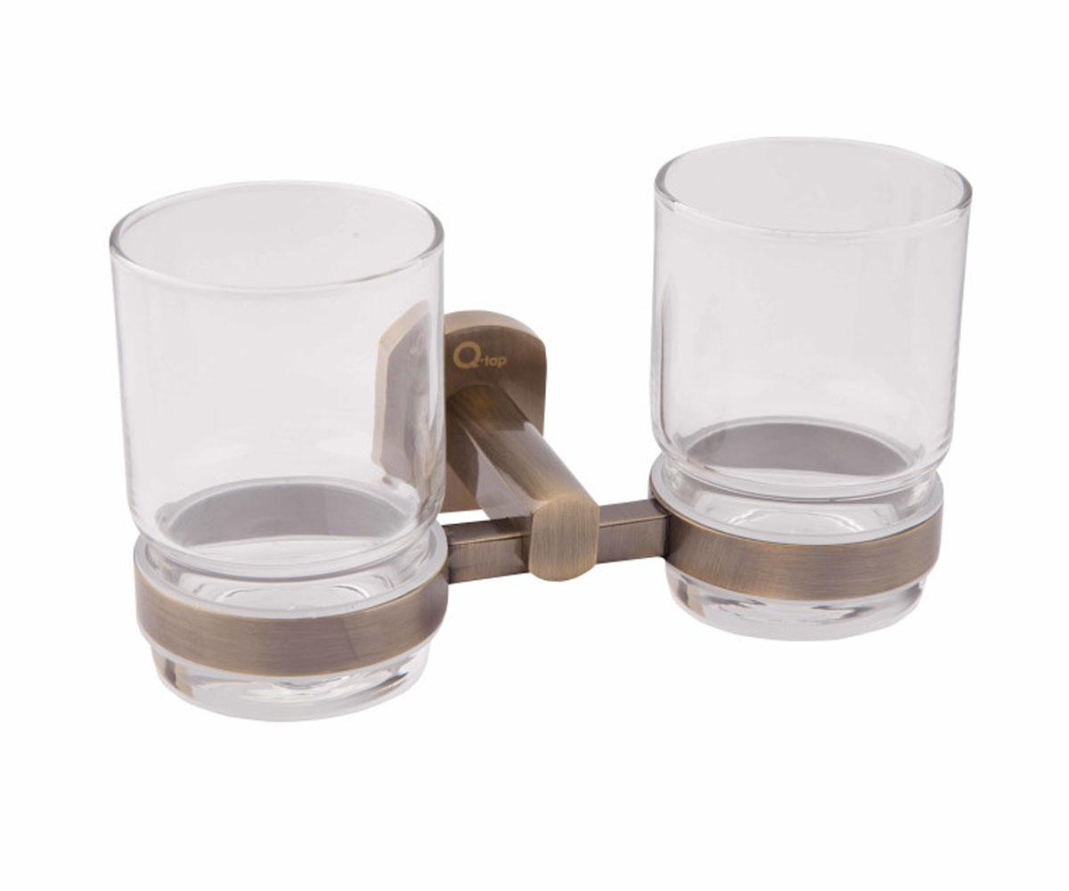 Склянка подвійна QTAP LIBERTY QTLIBANT1155 QTLIBANT1155