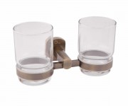 Склянка подвійна QTAP LIBERTY QTLIBANT1155