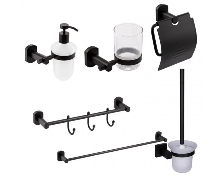 Набір аксесуарів 6в1 QTAP LIBERTY QTLIBBLM115145712 QTLIBBLM115145712