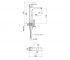 Смеситель высокий  LIPNO QTLIPNO1023H101CB:Чертеж 
