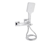 Змішувач для ванни Qtap Nando з душовим гарнітуром QTNAN259CRM48651 Chrome QTAP  QTNAN259CRM48651