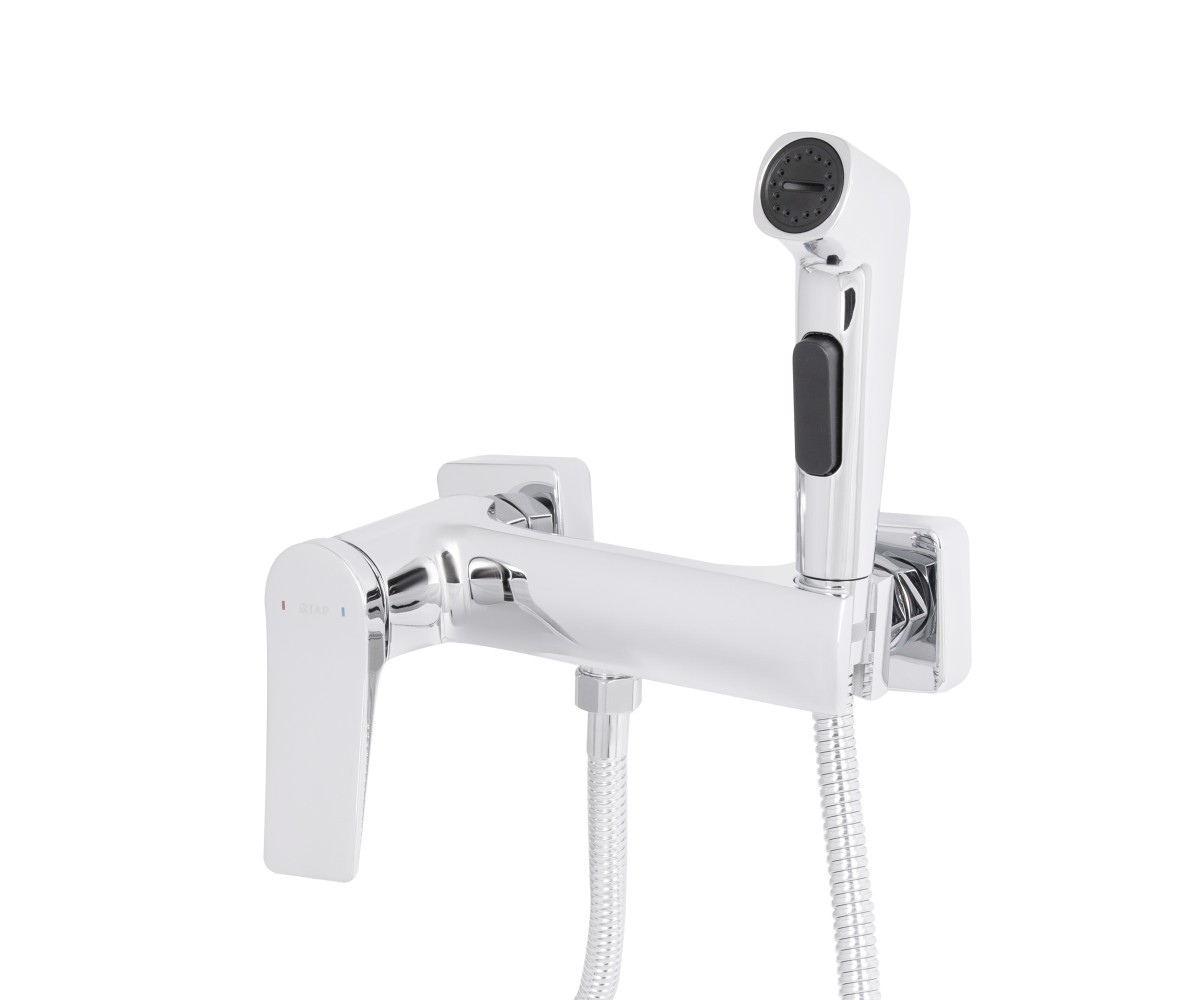 Набор для гигиенического душа Qtap Nando QTNAN262CRM48654 Chrome  QTNAN262CRM48654:Фото 5