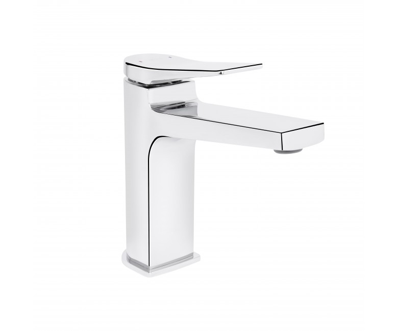 Змішувач для раковини низький Qtap Nando  QTNAN270CRM48649 Chrome QTAP  QTNAN270CRM48649 QTNAN270CRM48649