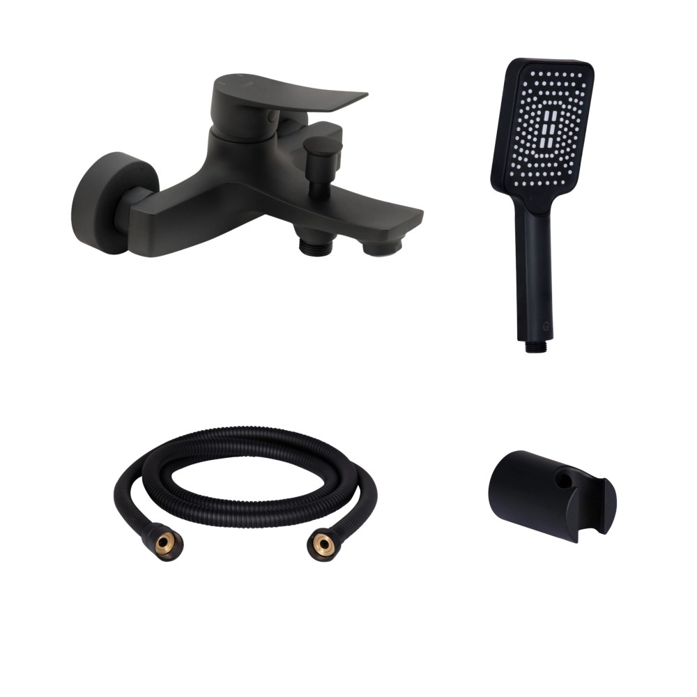 Однорычажный смеситель с гарнитуром QTAP NIHONTO QTNH3022101DCB47264 QTNH3022101DCB47264