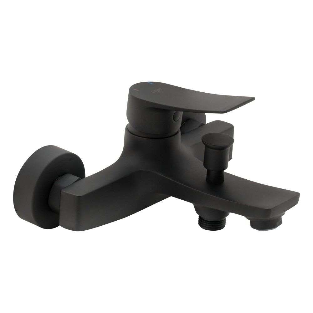 Змішувач для ванни Qtap Nihonto QTNH3022101DCB Black Matt QTAP  QTNH3022101DCB QTNH3022101DCB