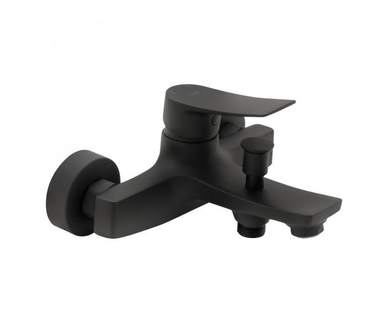 Змішувач для ванни Qtap Nihonto QTNH3022101DCB Black Matt QTAP  QTNH3022101DCB QTNH3022101DCB