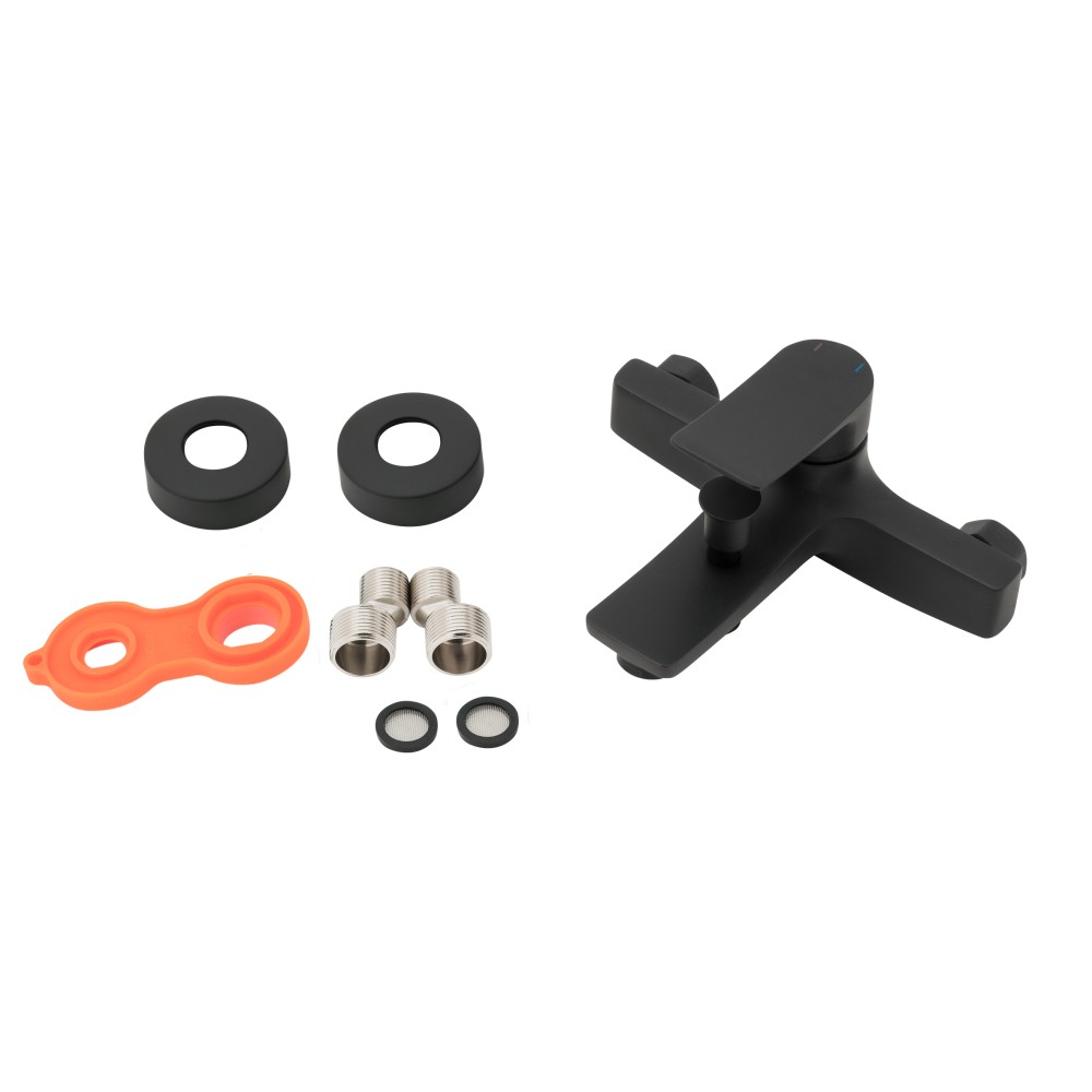 Смеситель для ванны Qtap Nihonto QTNH3022101DCB Black Matt  QTNH3022101DCB:Фото 5