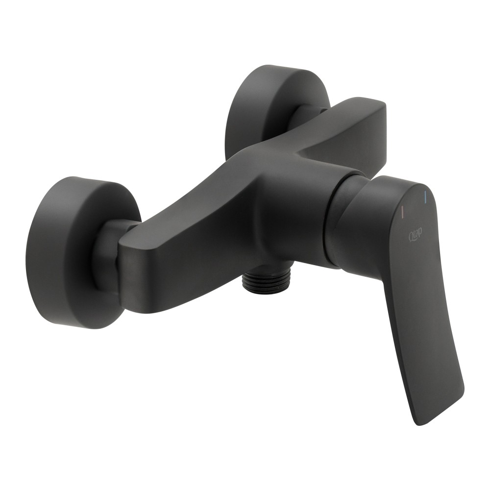 Змішувач для душу Qtap Nihonto QTNH4022101CB Black Matt QTAP  QTNH4022101CB QTNH4022101CB