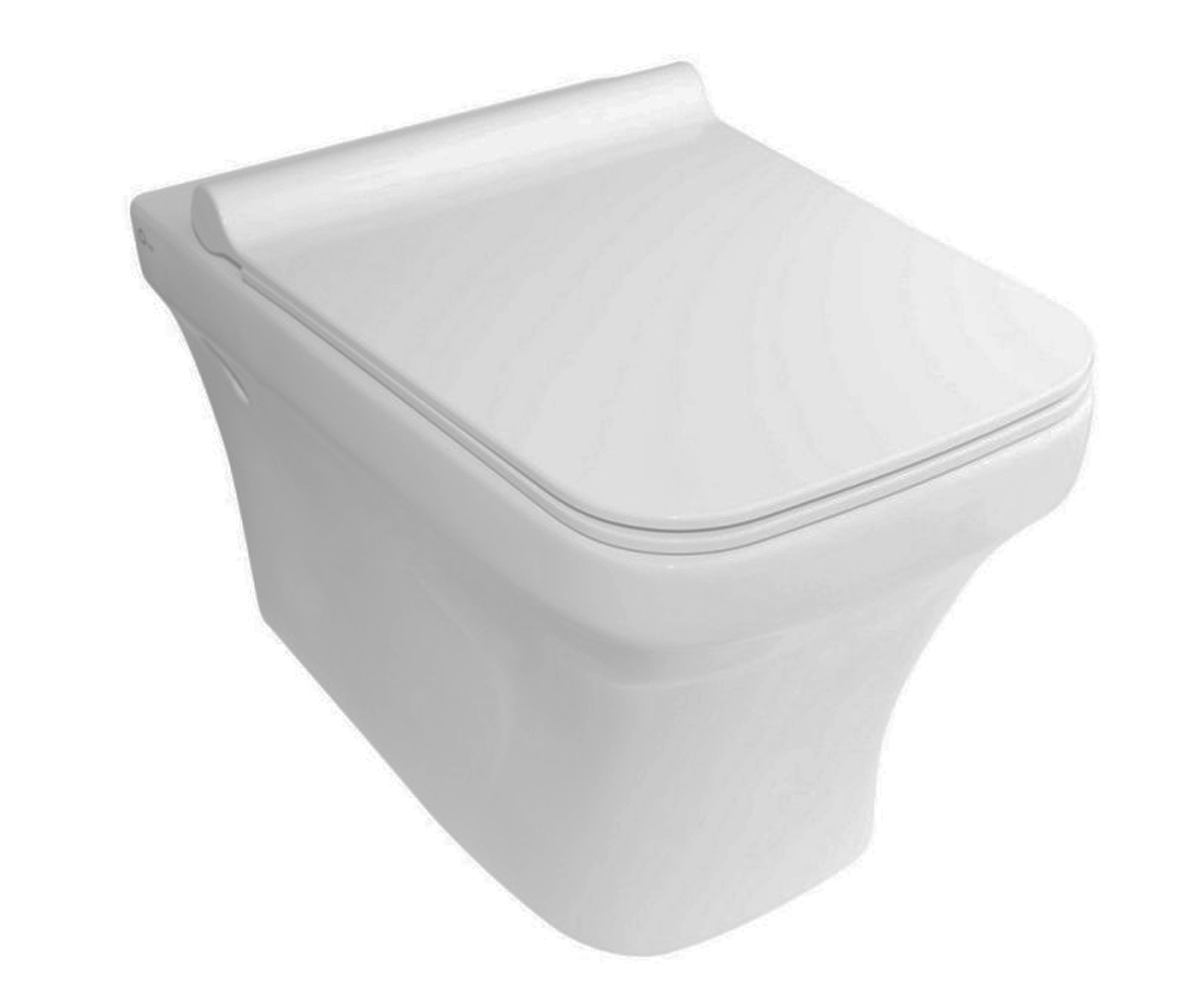 Унітаз з сидінням soft-close QTAP ORIOLE QTORIWHI2006 QTORIWHI2006
