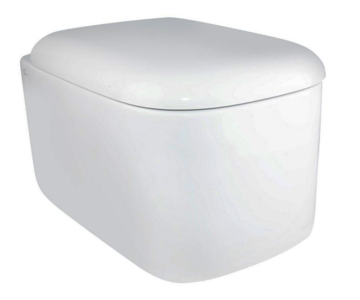 Унітаз з сидінням soft-close QTAP ORLAN QTORLWHI2150 QTORLWHI2150