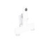 Смеситель для ванны Qtap Presto (c душевым гарнитуром) QTPRE259CRW45579 Chrome/White  QTPRE259CRW45579:Фото 4