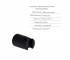 Комплект для ванной Qtap Robin Black: смесители QTROB3060102B+QTROB1060M102B+держатель QT829910842854OB+шланг QTHADPVCSQ160B+лей