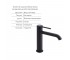 Комплект для ванной Qtap Robin Black: смесители QTROB3060102B+QTROB1060M102B+держатель QT829910842854OB+шланг QTHADPVCSQ160B+лей