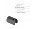 Комплект для душа Qtap Robin Black Chrome: смесители QTROB4060102K+QTROB1060M102K+держатель QT829910842854GRP+шланг QTHADPVC160G