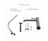 Комплект для душа Qtap Robin Black Chrome: смесители QTROB4060102K+QTROB1060M102K+держатель QT829910842854GRP+шланг QTHADPVC160G