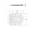 Qtap сиденье для унитаза (Jay 640, Swan 640) 422x360x30 мм, White, с микролифтом, Slim Duroplast, Quick Release QTSC179W48699  Q