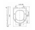 Qtap сиденье для унитаза (Robin 490, Scorpio 490) 430x363x60 мм, White, с микролифтом, Slim Duroplast, MagLock QTSC179W48915  QT