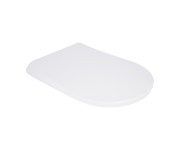 Qtap Сидіння для унітаза (Robin 520, Scorpio 520) 465x363x60 мм, White, з мікроліфтом, Slim Duroplast, MagLock QTSC179W48916 QTAP  QTSC179W48916