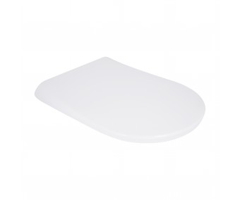 Qtap сиденье для унитаза (Robin 520, Scorpio 520) 465x363x60 мм, White, с микролифтом, Slim Duroplast, MagLock QTSC179W48916  QTAP QTSC179W48916