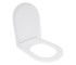Qtap сиденье для унитаза (Robin 520, Scorpio 520) 465x363x60 мм, White, с микролифтом, Slim Duroplast, MagLock QTSC179W48916  QT