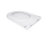 Qtap сиденье для унитаза (Robin 520, Scorpio 520) 465x363x60 мм, White, с микролифтом, Slim Duroplast, MagLock QTSC179W48916  QT