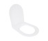 Сиденье для унитаза Qtap (Evia, Arvin, Leo 630) 410x330x22 мм, White, с микролифтом, Slim Duroplast, Quick Release QTSC179W49264