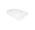 Сиденье для унитаза Qtap (Evia, Arvin, Leo 630) 410x330x22 мм, White, с микролифтом, Slim Duroplast, Quick Release QTSC179W49264