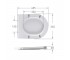 Сиденье для унитаза Qtap (Taurus 520) 455x365x38 мм, White, с микролифтом, Slim Duroplast, Quick Release QTSC179W49384  QTSC179W