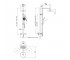 Душевая система универсальная  SLOUP QTSL57103ONC:Чертеж 