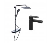 Комплект змішувачів QTAP SLOUP QTSL57T105VNKBB47728