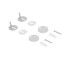 Сиденье для унитаза Qtap (Kolibri) 455×360×30 мм, White, с микролифтом Slim Duroplast, Quick Release QTST179W49488  QTST179W4948