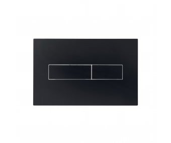 Клавіша змиву Qtap Standard 152x236x28 мм, Matt Black, лінійна QTSTD164BLM49473  QTAP QTSTD164BLM49473