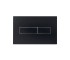 Клавіша змиву Qtap Standard 152x236x28 мм, Matt Black, лінійна QTSTD164BLM49473 QTAP  QTSTD164BLM49473 QTSTD164BLM49473