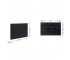 Клавиша смыва Qtap Standard 152x236x28 мм, Matt Black, линейная QTSTD164BLM49473  QTSTD164BLM49473:Фото 1