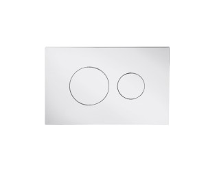 Клавіша змиву Qtap Standard 152x236x28 мм, Chrome, кругла QTSTD164CRM49469 QTAP  QTSTD164CRM49469