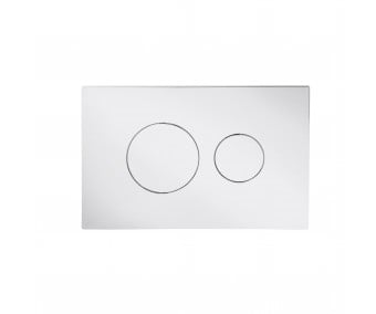 Клавіша змиву Qtap Standard 152x236x28 мм, Chrome, кругла QTSTD164CRM49469  QTAP QTSTD164CRM49469