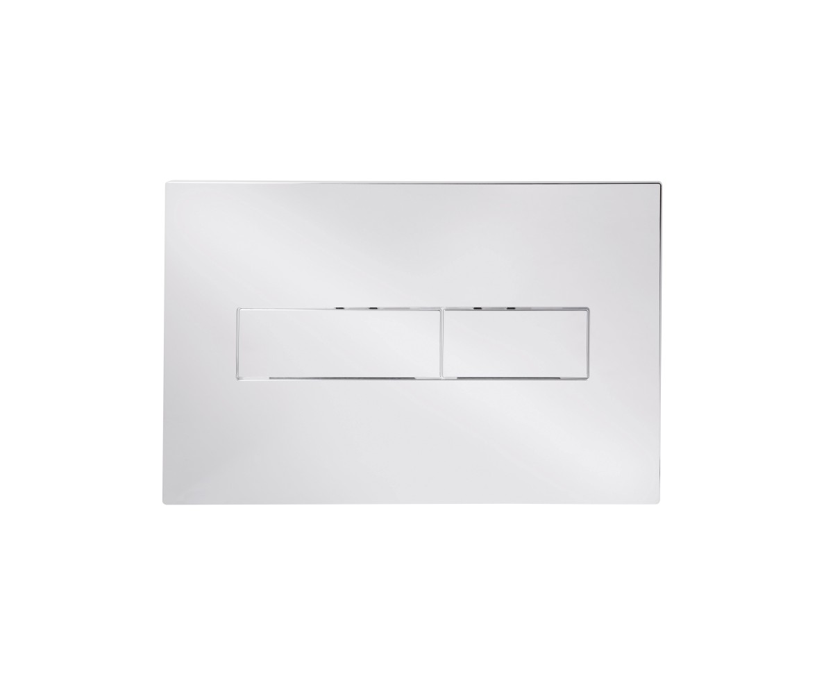 Клавіша змиву Qtap Standard 152x236x28 мм, Chrome, лінійна QTSTD164CRM49472 QTAP  QTSTD164CRM49472 QTSTD164CRM49472